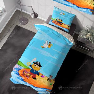 روتختی پسرانه سه بعدی دزد دریایی در جزیره گنج با شمشیر pk-4134