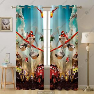 پرده چاپی کارتونی هواپیماها pk-4144