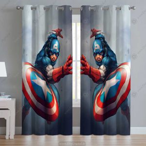 پرده پانچی کاپیتان آمریکا pk-4163