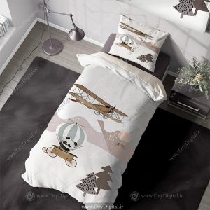 روتختی پاندای خلبان در حال پرواز