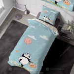 روتختی فانتزی نوزاد طرح عروسکی خرس پاندا pk-4221